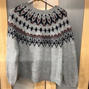 Old Navy Fair Isle Sweater Size M